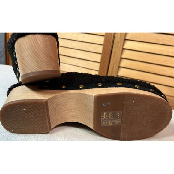 J.Crew Faux Sherpa Clogs Size 7 - Picture 5 of 9